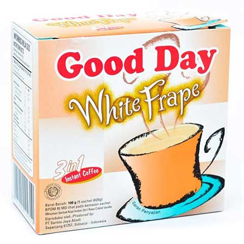 GOOD DAY WHITE FRAPPE 10X20G